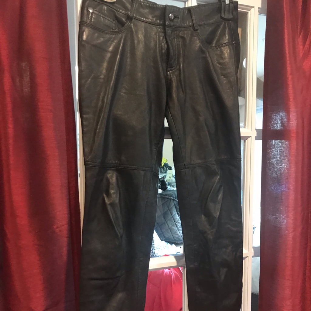 Stefanel Leather Pants